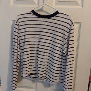 Brandy Melville Striped Crop
